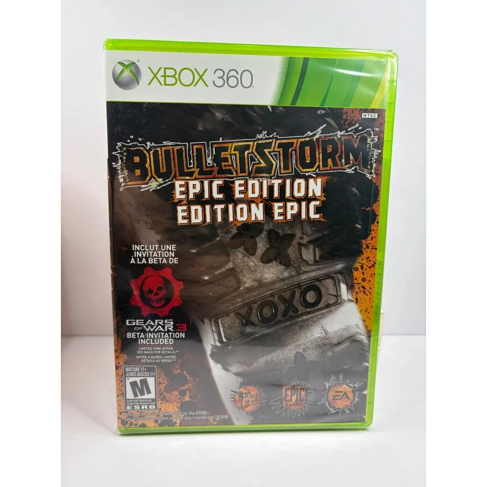 Bulletstorm Epic Edition Xbox 360 Game New Factory Sealed NTSC EA Epic Games